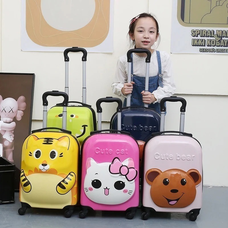 子供用スーツケース漫画インチスーツケース学生パスワードロックスーツケースかわいいユニバーサルホイール旅行スーツケース