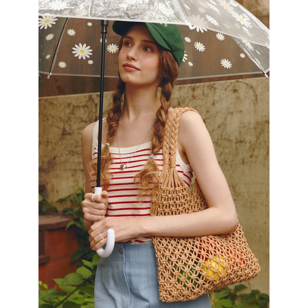 MOAT TERRY STRIPE SLEEVELESS（レッドストライプ）