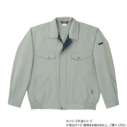 桑和 7113 長袖ブルゾン LLサイズ ストーングレー(20)