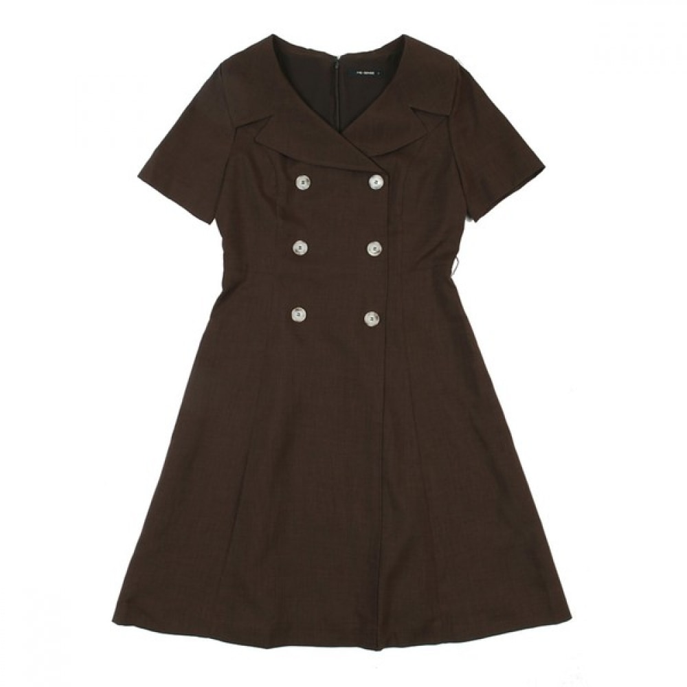 (ミスセンス) ダブルボタンカラードレス_MB18OPP101A