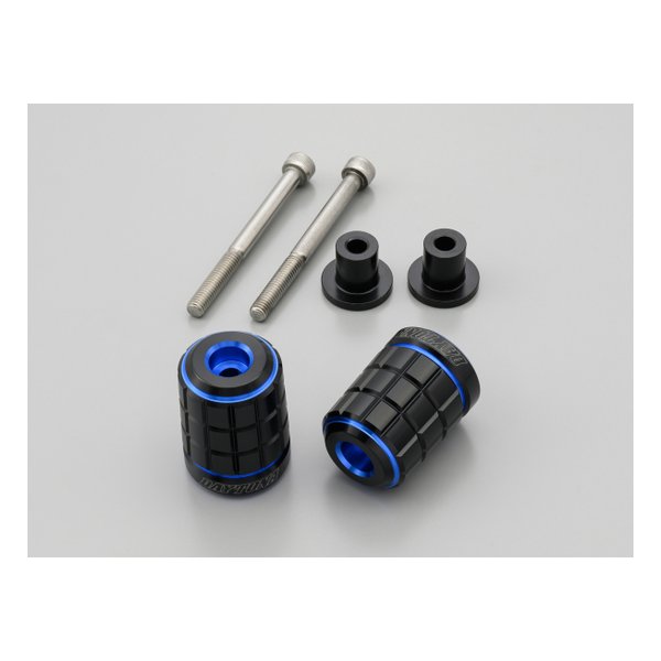 バーエンド カワサキ M6 用 BRICK ブルー 37684