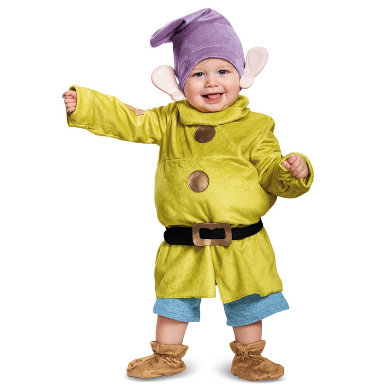 コスプレ 仮装 7人のこびと ドーピー 子供用 S (6-12 mths) 【 コスプレ 衣装 ハロウィン 仮装 コスチューム 服 キッズ 子供 アニメ ディズニープリンセス グッズ 赤ちゃん ベビー
