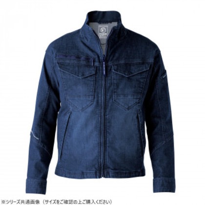 イーブンリバー エクストリームストレッチマックスデニムブルゾン リッチブラスト(29) サイズ:4L USD1507