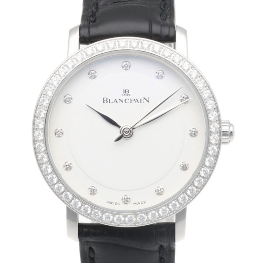 ブランパン ヴィルレ ウルトラスリム 腕時計 ステンレススチール N061020046028A095A 自動巻き 1年保証 Blancpain 中古 美品