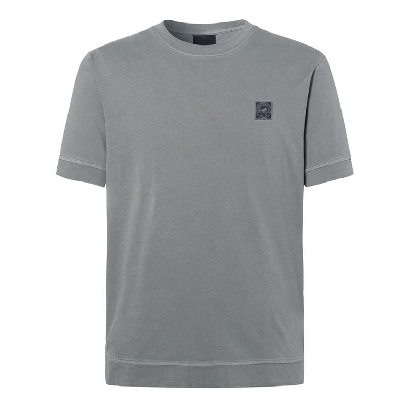 男性ガーメントダイイング ラウンドTシャツ F6E09029