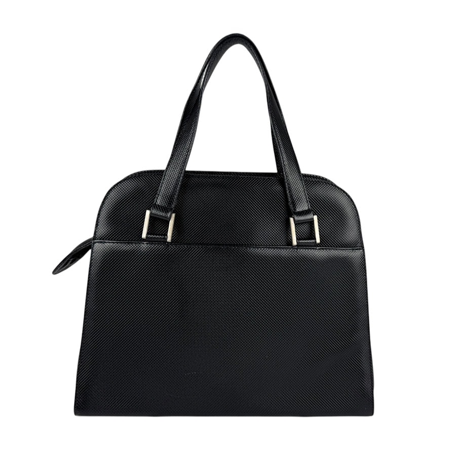 ボッテガヴェネタ BOTTEGAVENETA ハンドバッグ 型押しレザー ブラック レディース z5296