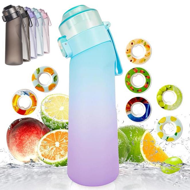 はモテる味が変わる水筒 7種 650ml 水筒 大容量 ウォーターボトル スポーツドリンクボトル フレーバーカプセル付き スポーツ用水筒 ドリンクボトル ジム フィットネス 学校 置き換 コー