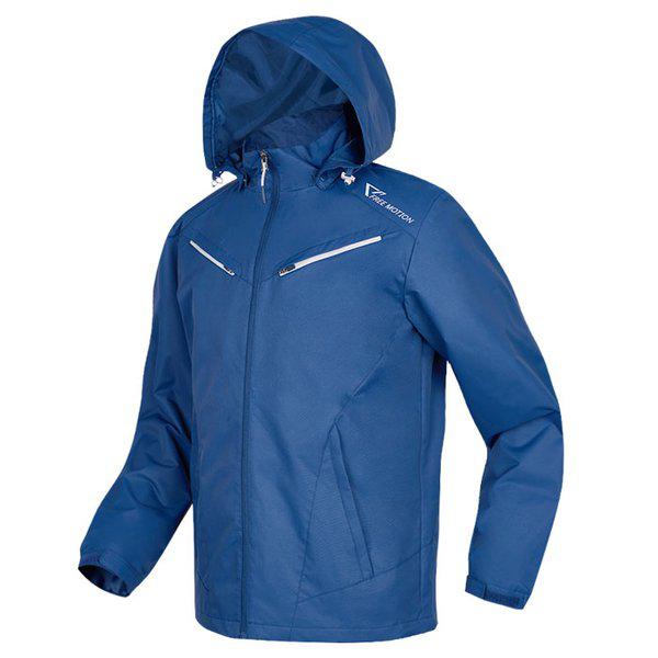 シンプル フード 取り外し可能 ウィンドブレーカー ジャケット