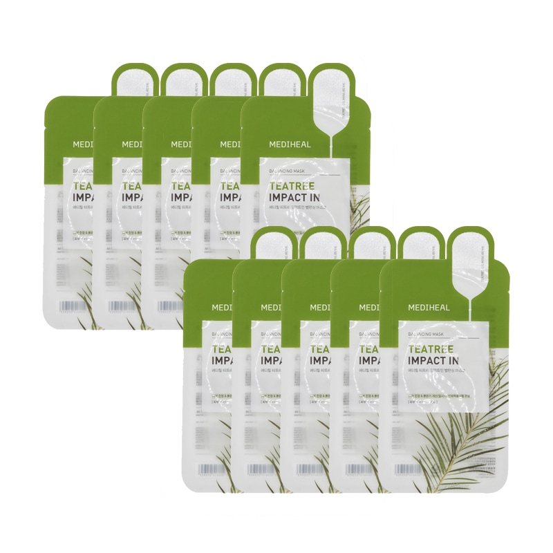 ティーツリー インパクト イン マスク 10枚