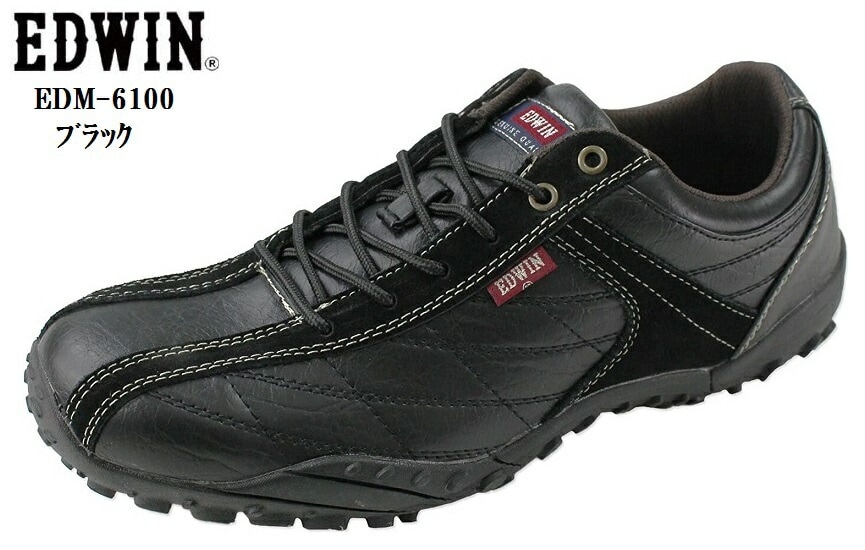 EDWIN(エドウィン)EDM6100 ローカットカジュアルウォーキングタウンスニーカーシューズ メ