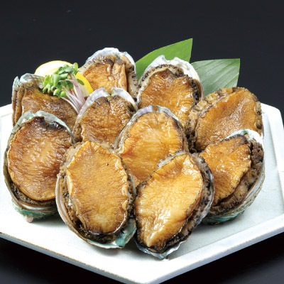蝦夷あわび柔らか煮10個セット
