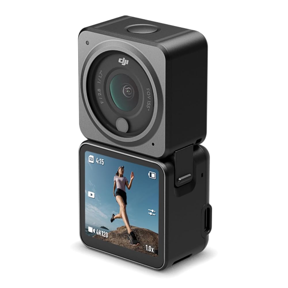 DJI Action 2 Dual Screenコンボ 32GB アクションカメラ 4K OLEDタッチスクリーン 超広角155FOV ジンバル