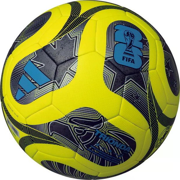 アディダス サッカーボール 4号球 トリオンダキッズ 検定球 イエロー ADF420Y