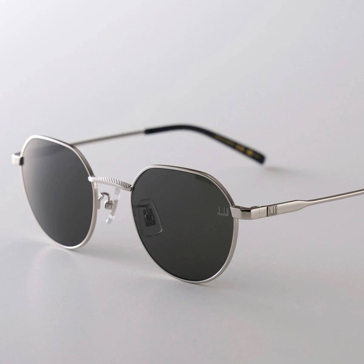 Dunhill ダンヒル サングラス DU0064S メンズ ボストン型 メタルフレーム フルリム メタルロゴ クリングスタイプ アイウェア 004