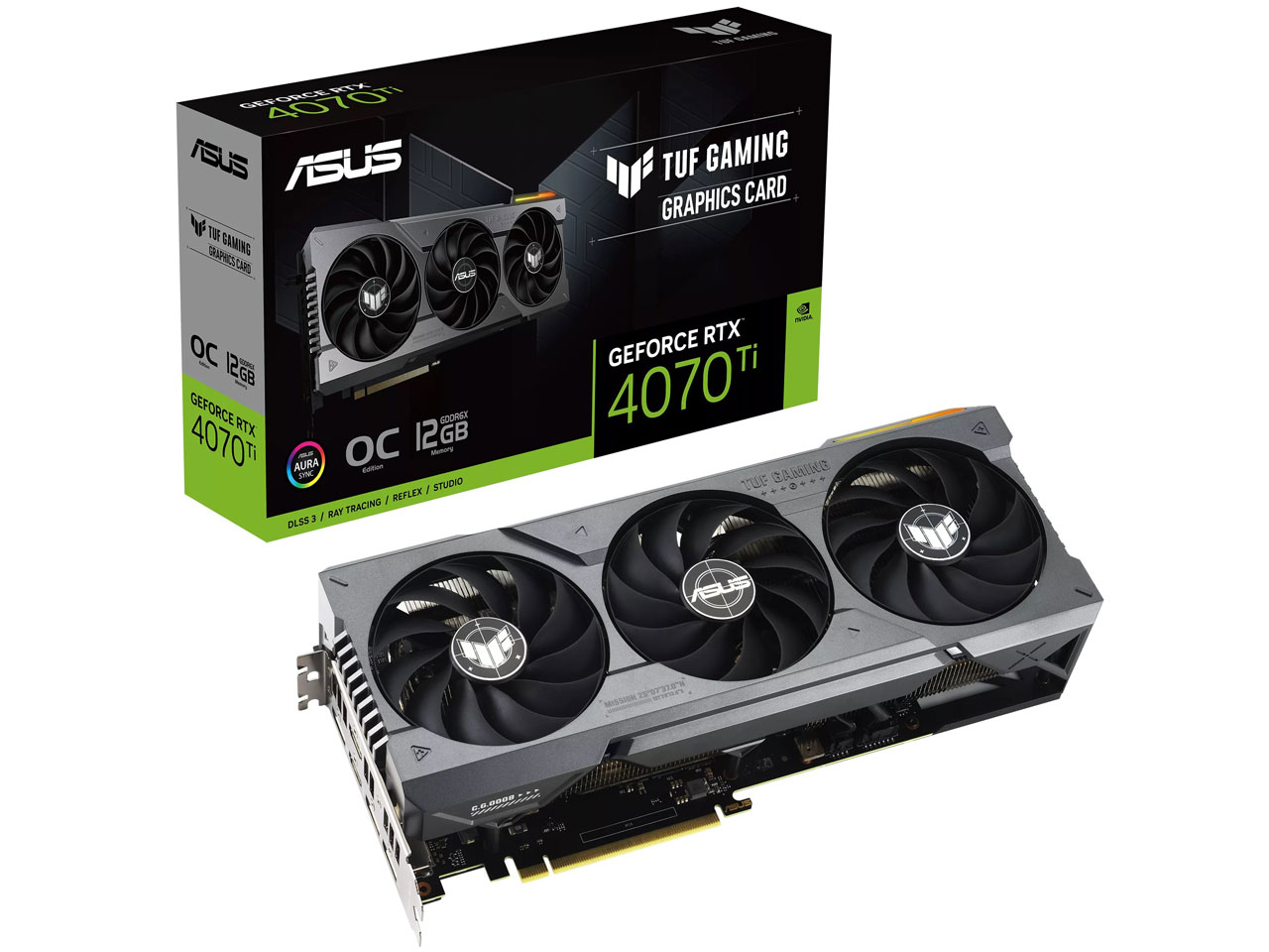 TUF GeForce RTX 4070 Ti 12GB TUF-RTX4070TI O12G OC D6X GAMING