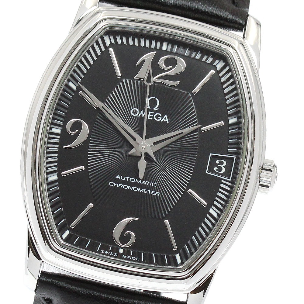 オメガ OMEGA 4803.51.01 デビル プレステージ デイト 自動巻き メンズ _945027【中古】