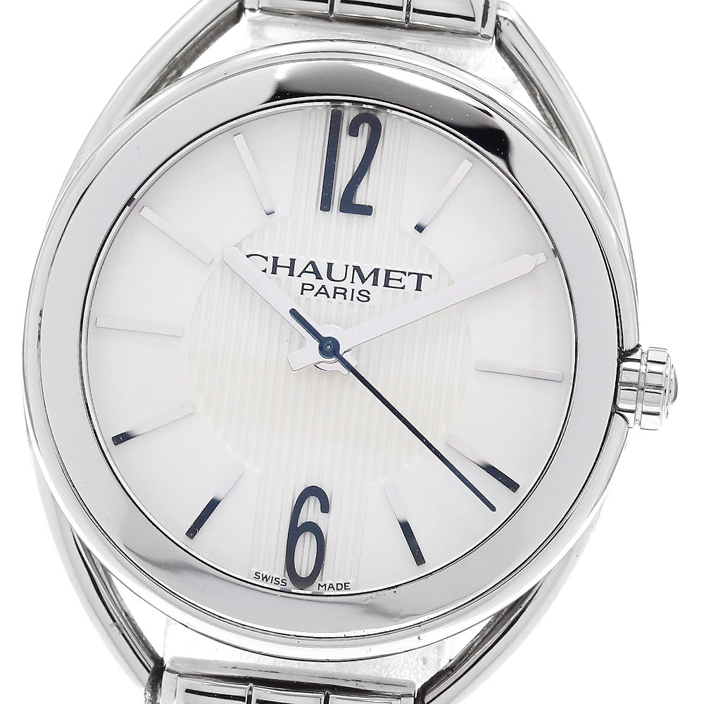 ショーメ Chaumet W23610-01A リアン クォーツ レディース 良品 保証書付き_891857【中古】