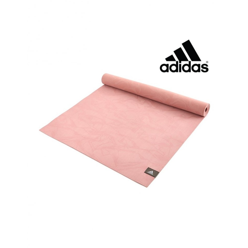 アディダスフィットネス adidas プレミアムラバーヨガマット 1.5mm ピンクエアロビックエクササイズヨガホームトレーニングヘルスピラティス女性用エクササイズホームヨガマットおすすめ 12,602円