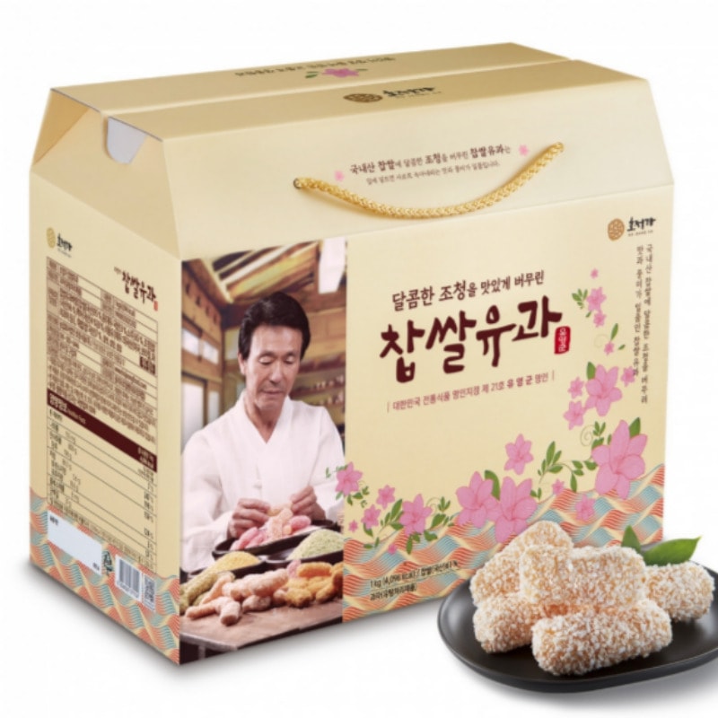 チャンピョン韓ともち米の油菓セット 1KG