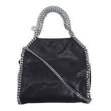 ✨美品ステラマッカートニー ファラベラ タイニー ショルダーバッグ ブラック-4 美品】ステラマッカートニー ファラベラ 黒 タイニーサイズ ショルダー