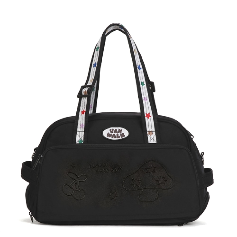 VANWALK キャンバスショッパーバッグ [ブラック]