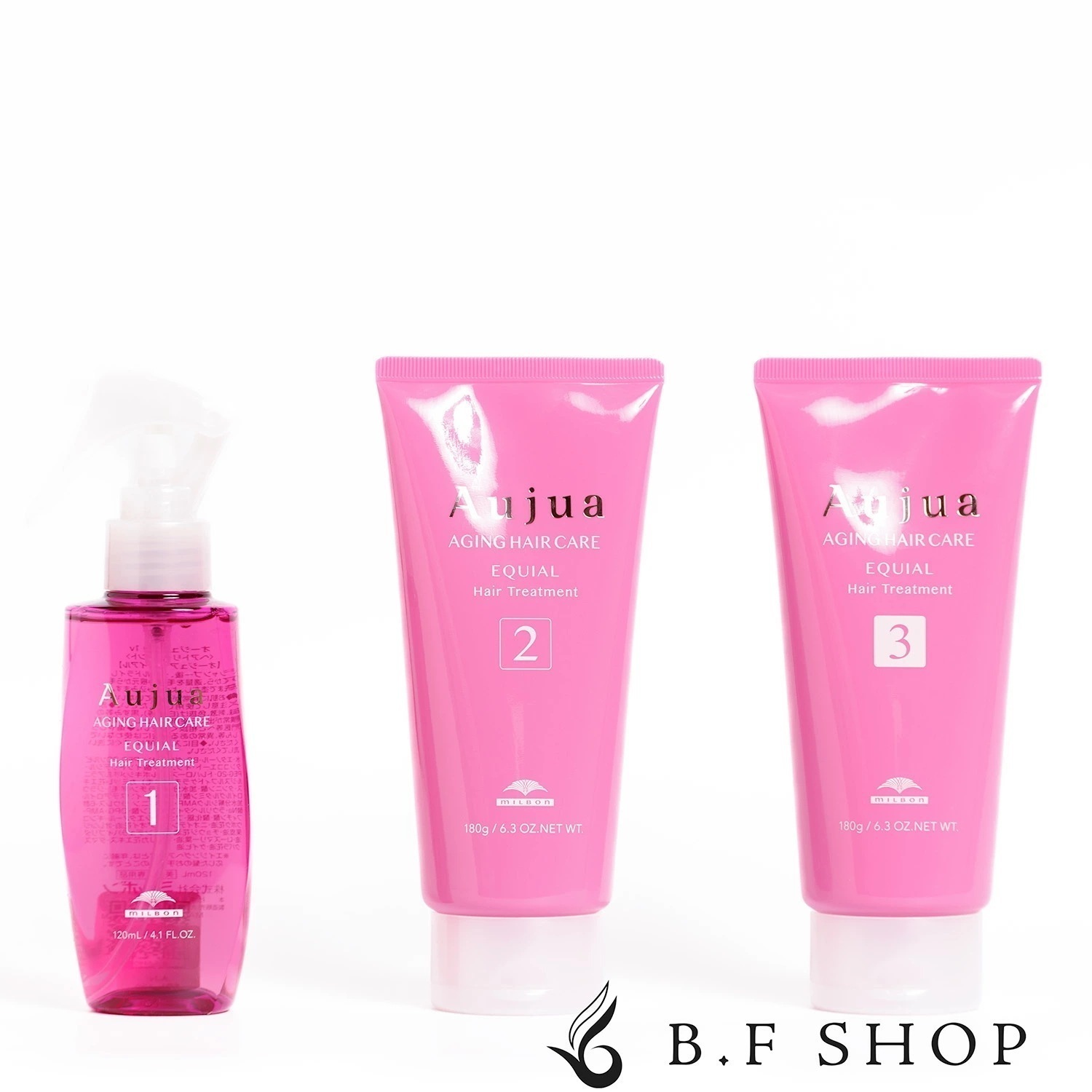 【セット品】ミルボン オージュア エクイアル 5ステップ サロントリートメント システムトリートメント LSC