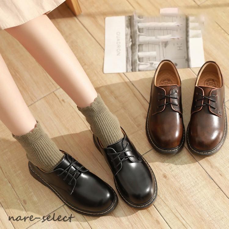 パンプス　レディース革靴　女性　フラット　春夏秋冬　オールシーズン　本革　疲れない　履きやすい　ビンテージ 革靴　シューズ　歩きやすい　 婦人靴 4,819円