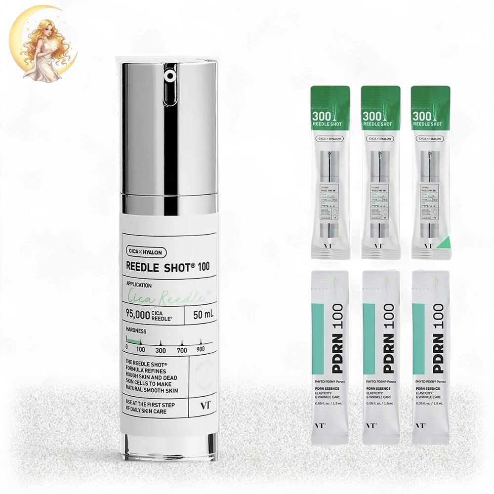 リードルショット100 エッセンス 50ml セット (+300& PDRNサンプル付) [毛穴ケア+高浸透+保湿]