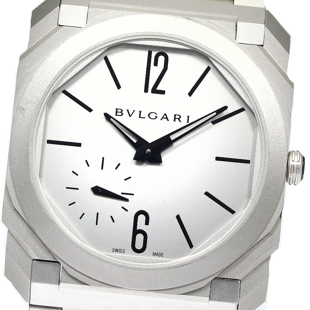 ブルガリ BVLGARI BG040SXT オクト フィニッシモ スモールセコンド 自動巻き メンズ 良品 _757055【中古】