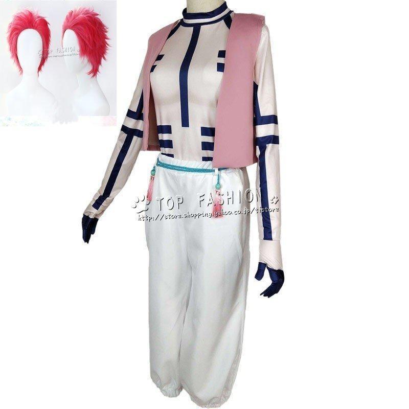 一部分3日出荷 猗窩座（あかざ） コスプレ衣装 ウィッグ 靴 cosplay ハロウィン仮装 変装 男女兼用 アニメ ゲーム コスチューム パーティーグッズ