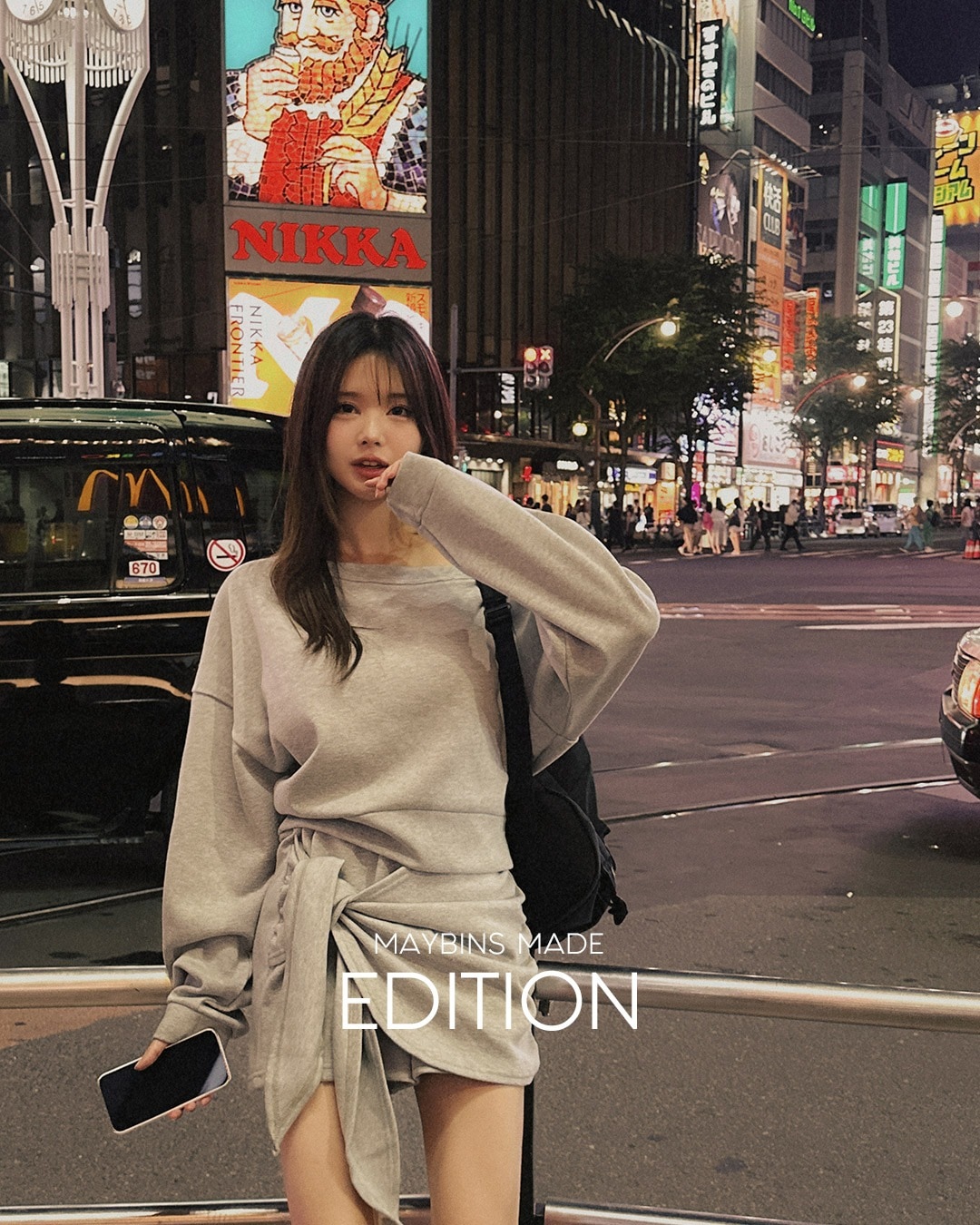 [MADE] デュアマンツーマン&パンツセット韓国ファッション レディース