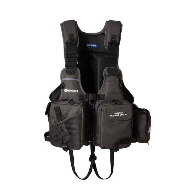 双進 ライフジャケット 7761 RBBタイドゲームベストII グレー フリー