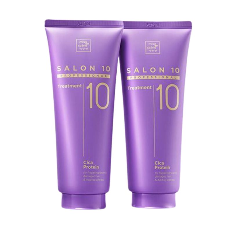 サロン10 プロフェッショナル シカ プロテイントリートメント, 215ml+215ml