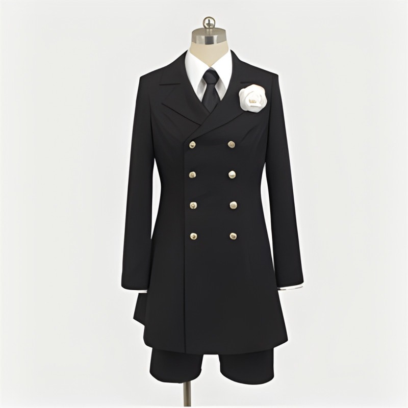 黒執事2cos服シャルヴァンドームヘイン葬式葬式ドレスコスプレ男女アニメ衣装