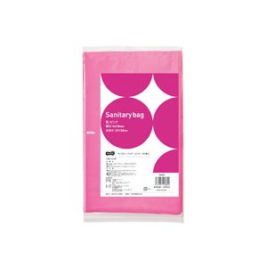 TANOSEE サニタリーバッグ ピンク 1セット(3000枚:50枚×60パック)