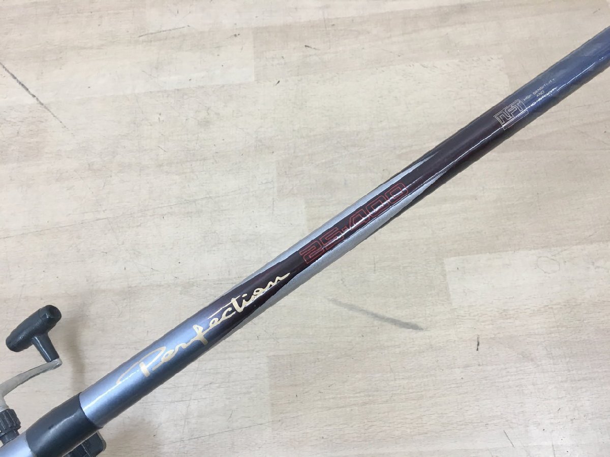 NFT リール付き釣り竿 ダイヤフラッシュ パーフェクション 25-400 現状品 リール：シマノ AERO 5000 投げ竿 2602LS263