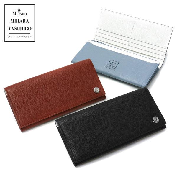 長財布 Long Wallet & Coin Case 牛革 本革 スリム 軽量 小銭入れあり フラップ メンズ レディース V20103
