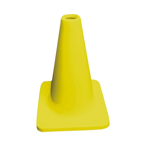 （まとめ） レオ産業 ミニミニソフトコーン イエロー S300Y(×10セット)