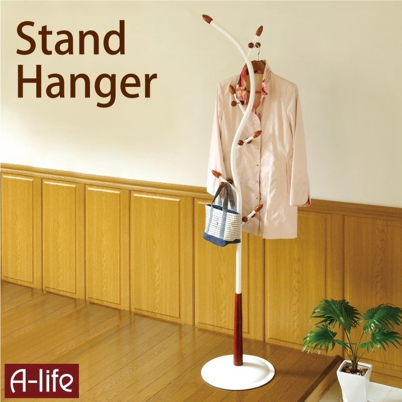 ポールハンガー コートハンガー ハンガーポール ハンガーラック おしゃれ バッグハンガー シンプル 5,410円