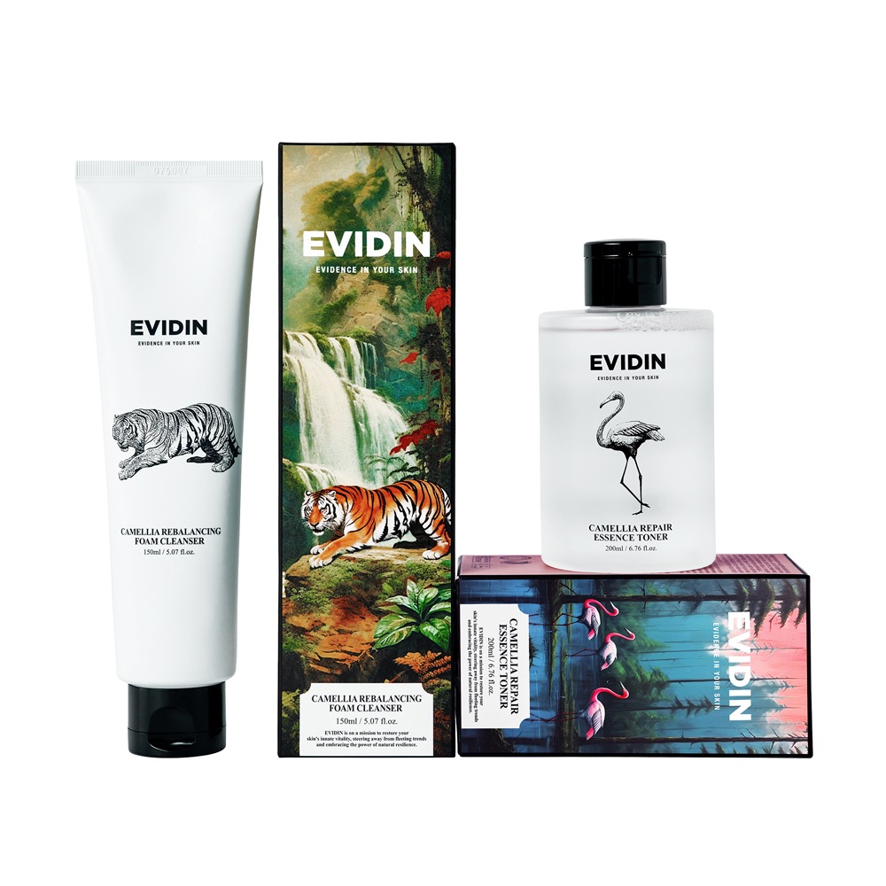 【保湿セット】 カメリアリバランシングフォームクレンザー 150ml x カメリアリペアエッセンストナー 200ml