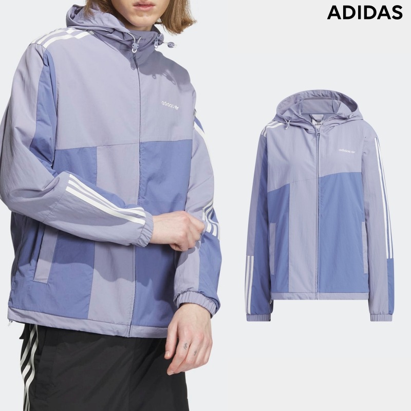 [ADIDAS] アディダス メンズ ジャケット ナイロン LT パープル