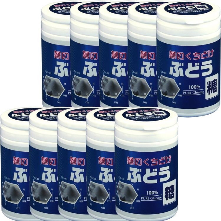10個セット 大丸本舗 ぶどう糖 ボトル 135g 夢のくちどけ