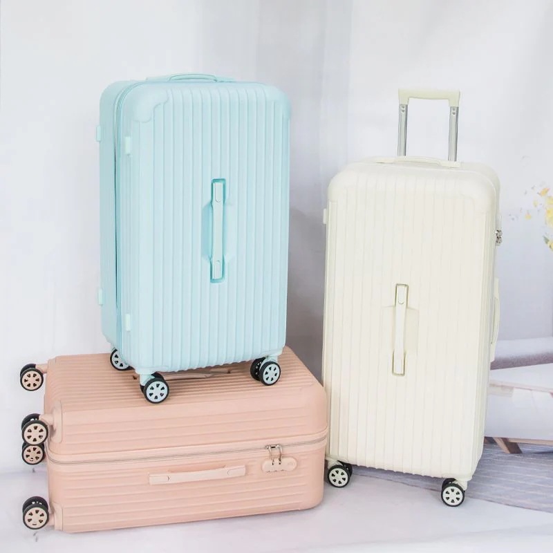 11大容量スーツケース 女子学生 高額スーツケース 厚手 超大型 パスワードボックス 丈夫 メンズ レザースーツケース r n1001- アイボリーホワイト [アップグレードの厚みのある素材 + マッ