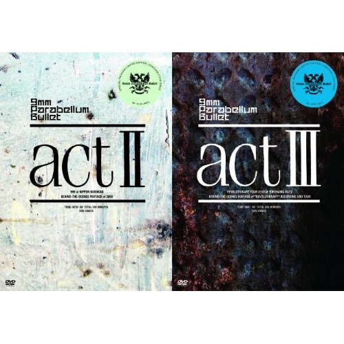 【中古】9mm Parabellum Bullet ／ act II&III合併号 (DVD) TOBF-5679