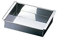 （まとめ買い）野崎製作所 18-8アルゴン溶接玉子豆腐器 西 22.5cm [x3]