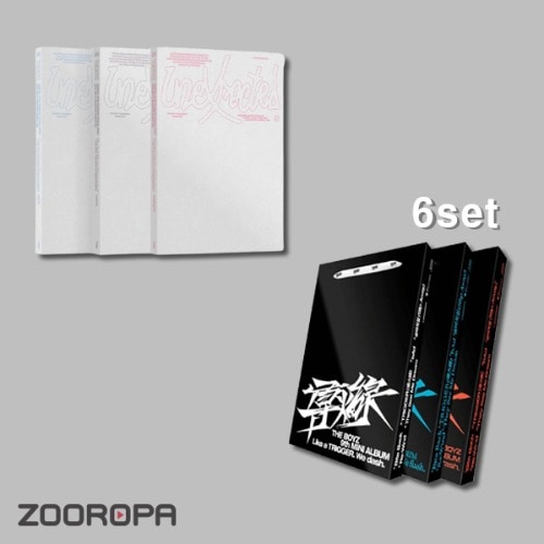 [6종세트] 더보이즈 THE BOYZ Unexpected 도화선 3집 9집