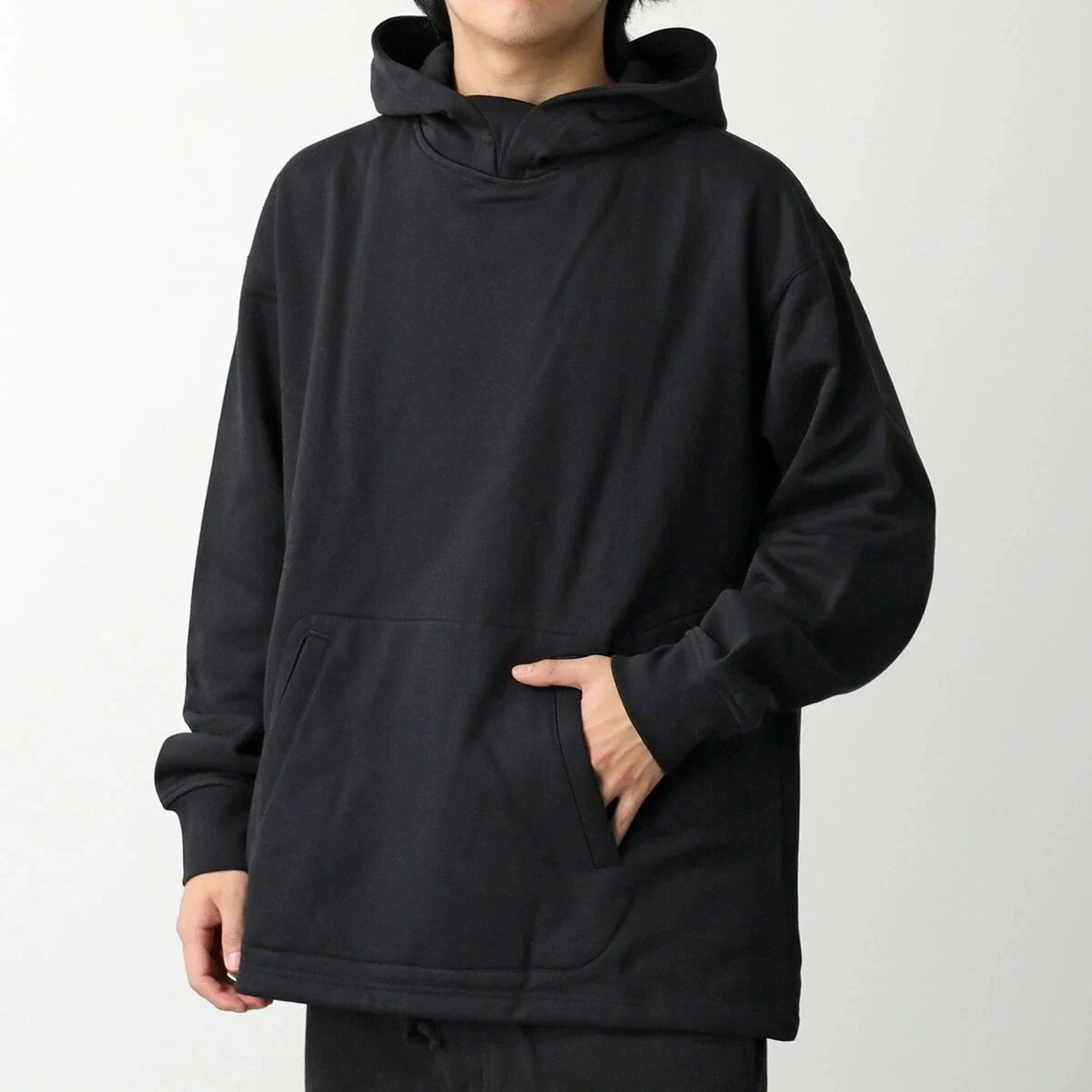 Y-3 ワイスリー フーディ LOOSE HOODIE IX0394 メンズ パーカー オーバーサイズ パウチポケット ロゴ BLACK