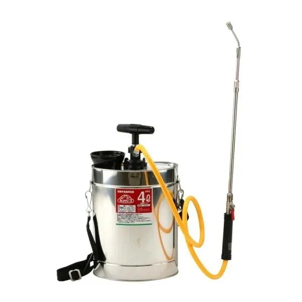 セフティー3 ロングタッチ肩掛半自動噴霧器 4L ジュシポンプ 園芸機器 噴霧器 金属製噴霧器