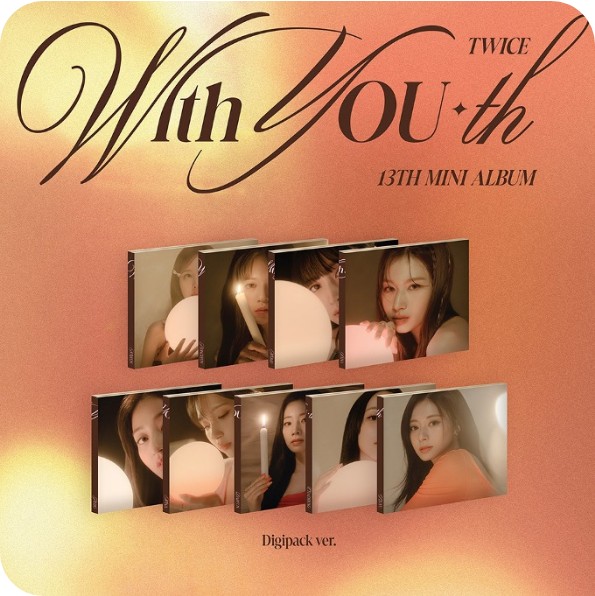 [正品] TWICE - [SET] TWICE 13th Mini Album With YOU-th (Digipack ver.)
