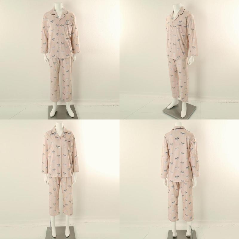 プレミアムコットンカップルパジャマカップル寝巻きSWPA2460MWSG